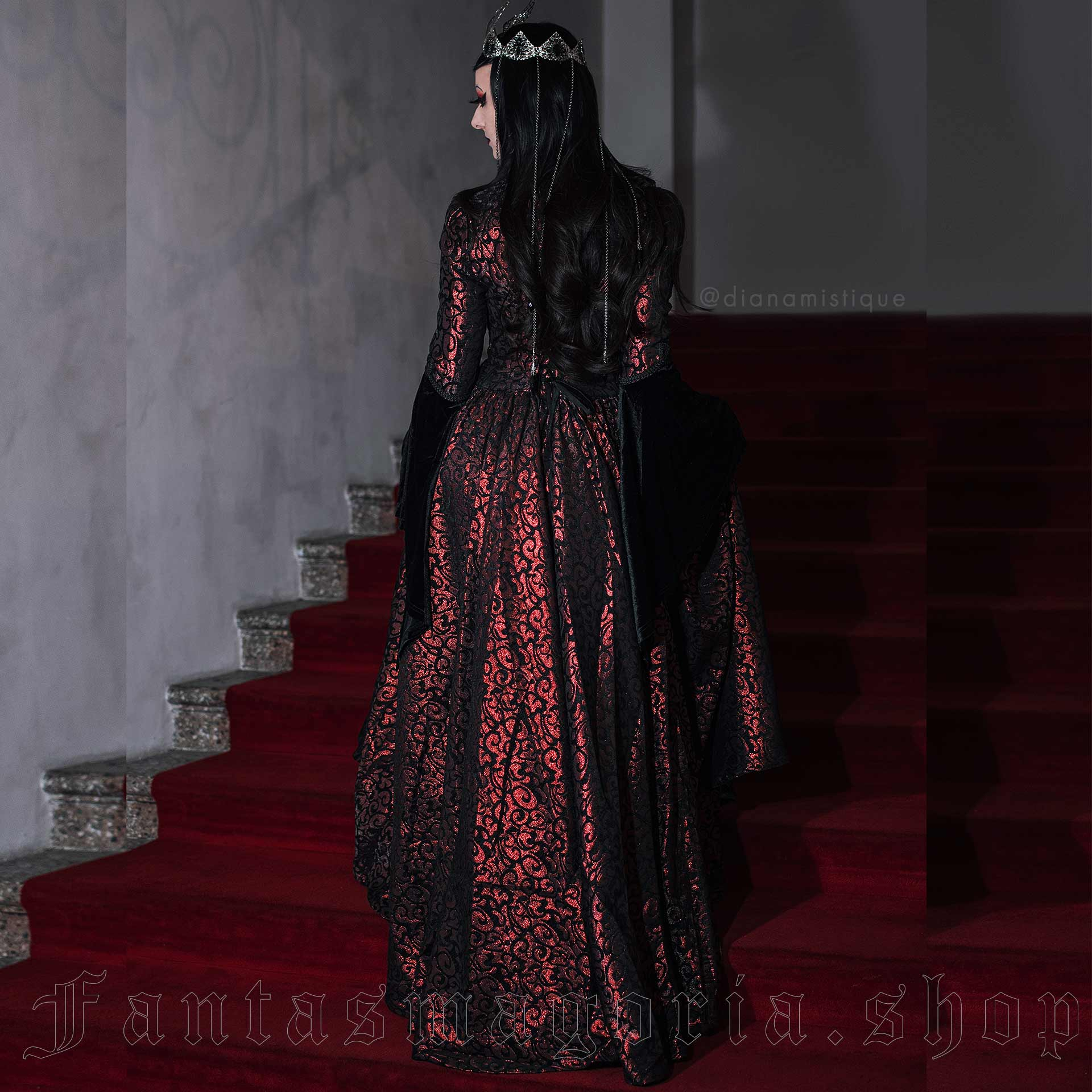 Gothic Diva Red Dress Gothic Diva Red Dress