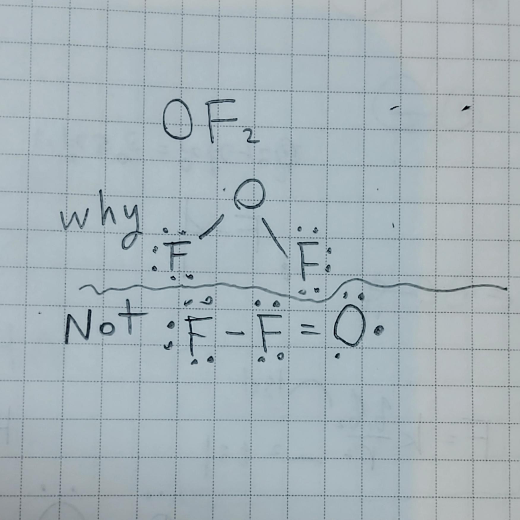 Grade 10 Chemistry What Make Oxygen Difluoride Look Like The Top One Grade 10 Chemistry What Make Oxygen Difluoride Look Like The Top One