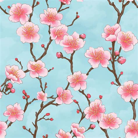 Hanami Blossom Wallpaper In Sky Blue Lust Home Hanami Blossom Wallpaper In Sky Blue Lust Home