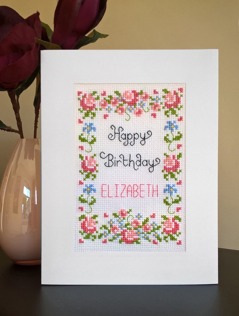 Happy 21St Birthday Cross Stitch Card Kit Etsy Happy 21St Birthday Cross Stitch Card Kit Etsy