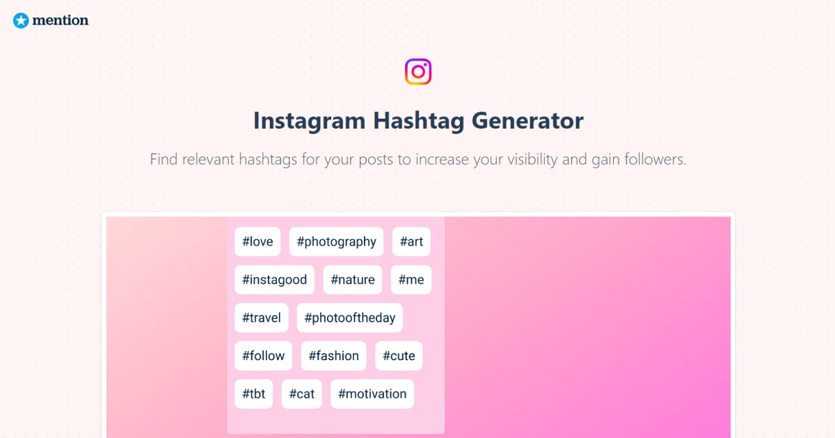 Hashtag Instagram