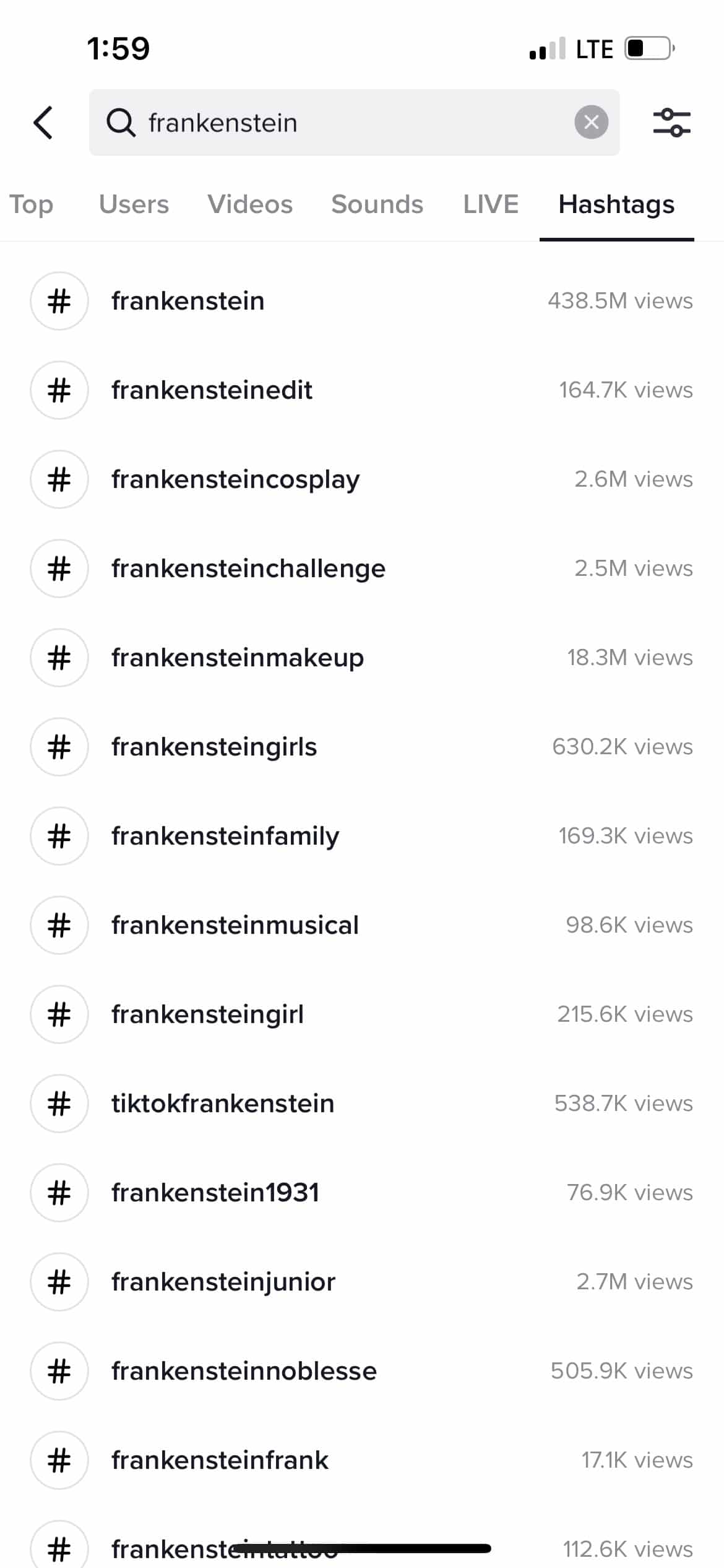Hashtags