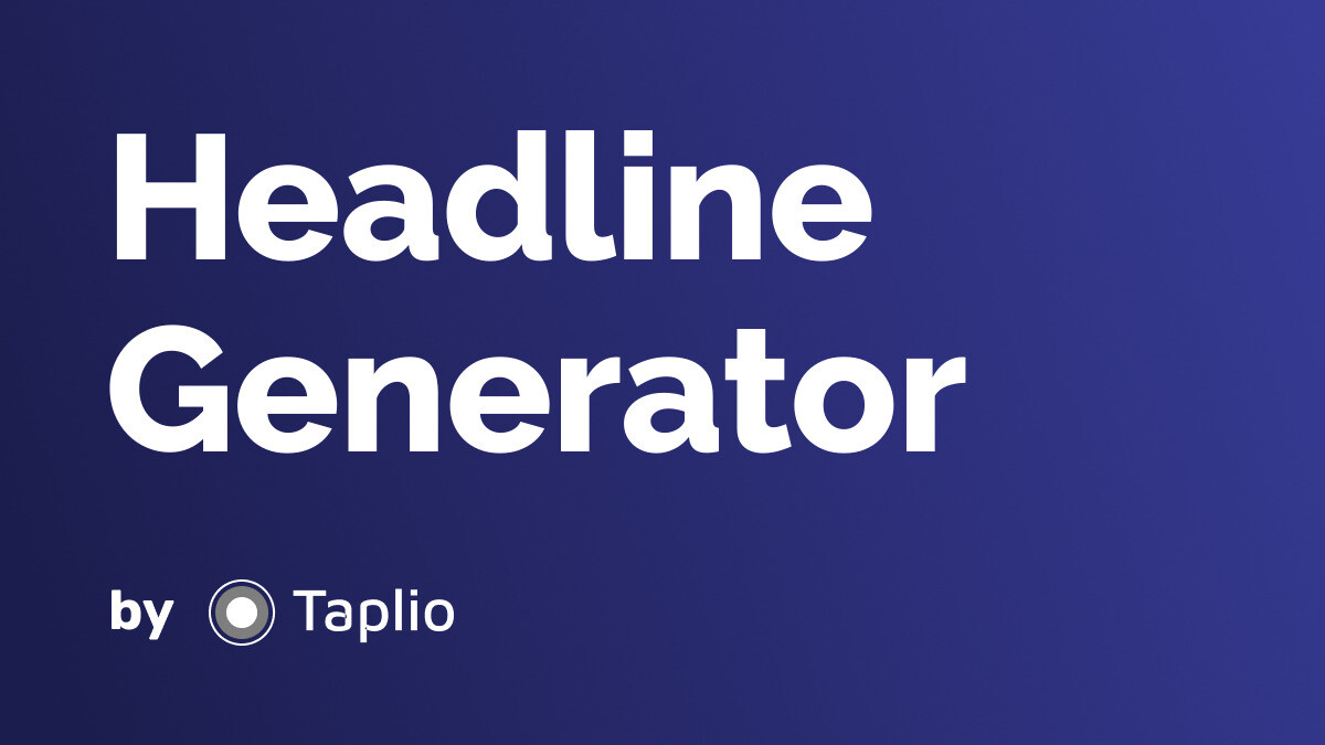 Headline Generator