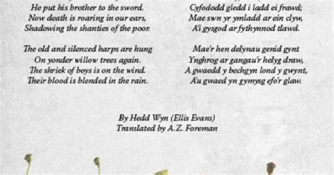 Exploring the Poetic Legacy of Hedd Wyn