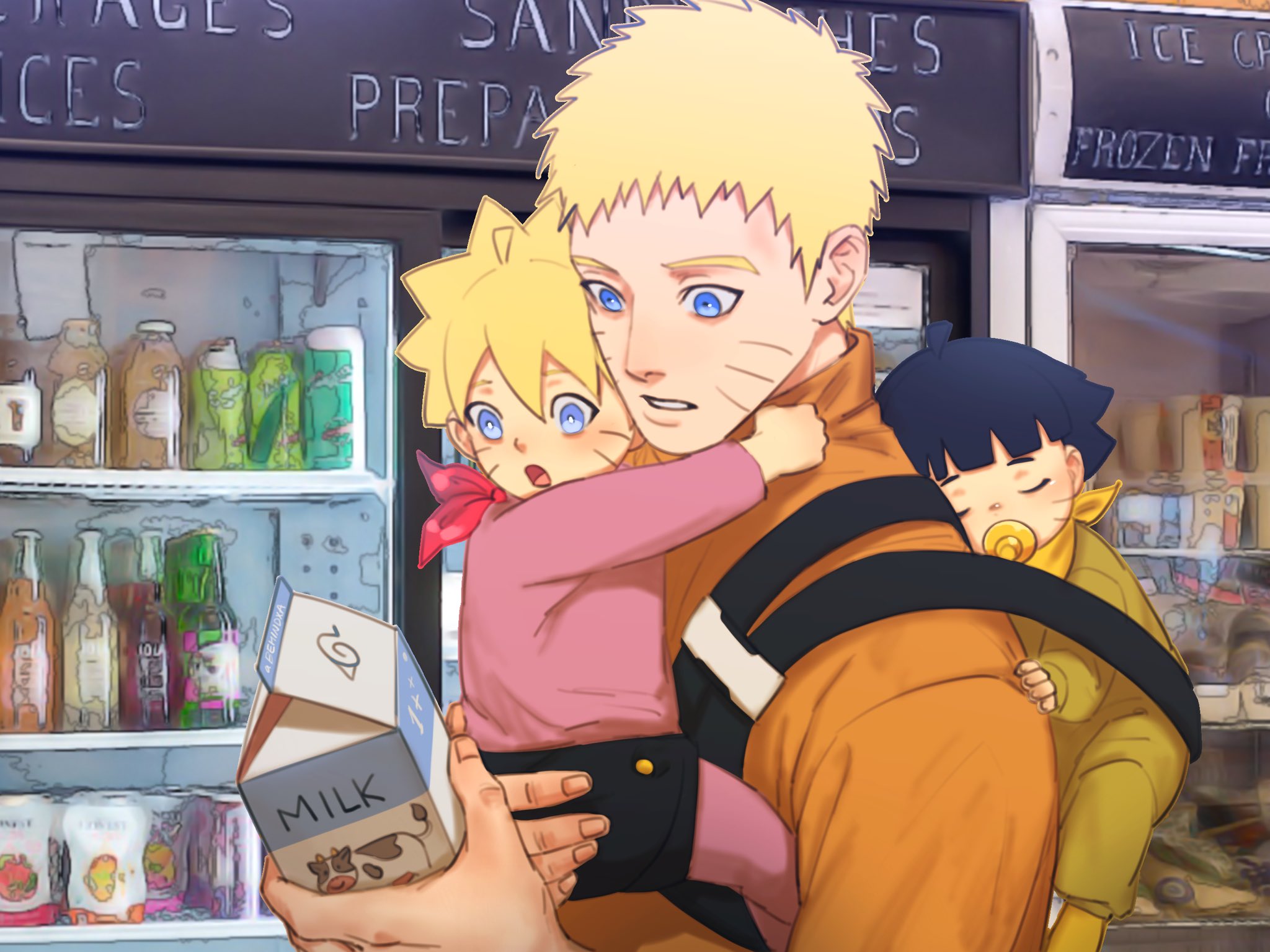 Himawari Uzumaki From Boruto Naruto The Movie Himawari Uzumaki From Boruto Naruto The Movie