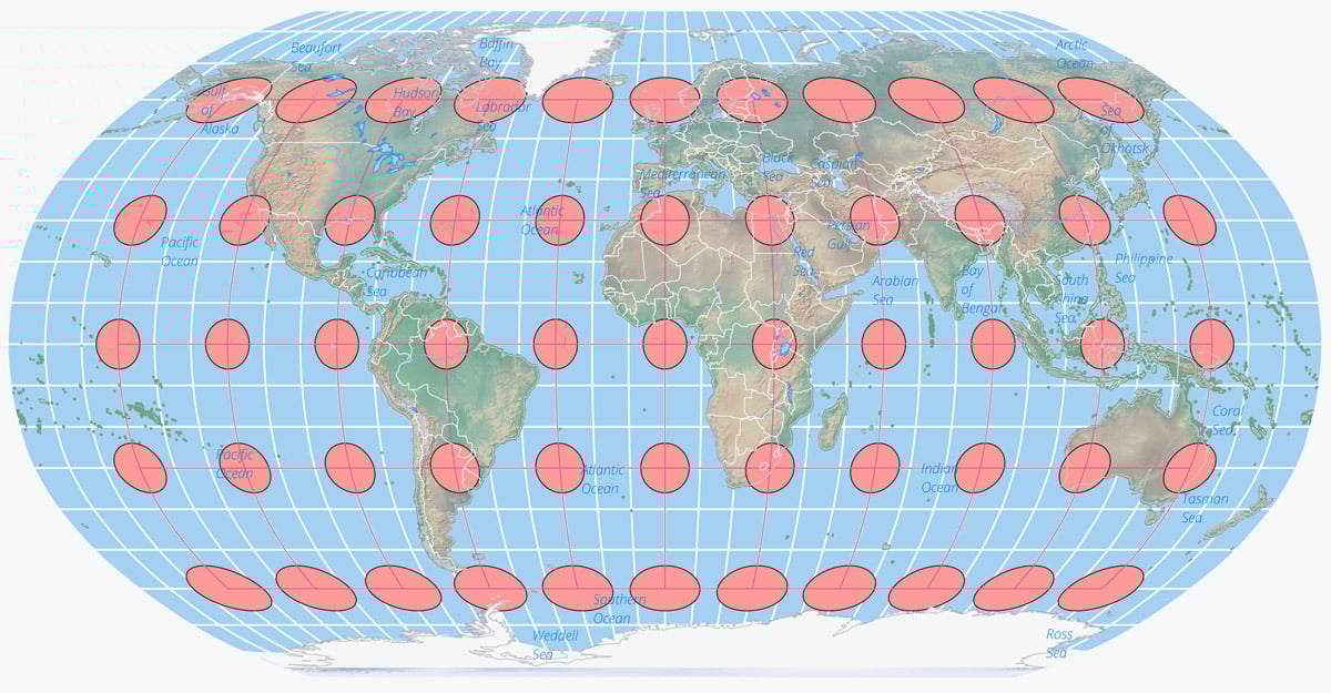 Understanding the Robinson Map Projection Understanding the Robinson Map Projection
