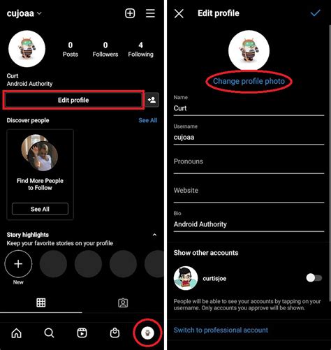 How To Change Ig Profile Picture