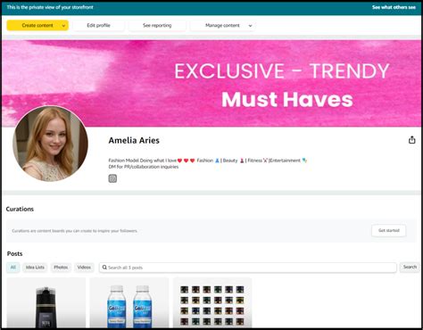 How To Create An Amazon Storefront As An Influencer Poptribe How To Create An Amazon Storefront As An Influencer Poptribe