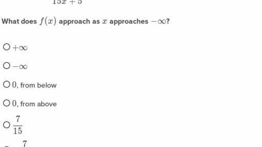 How To Determine The End Behavior Of A Rational Function Algebra How To Determine The End Behavior Of A Rational Function Algebra