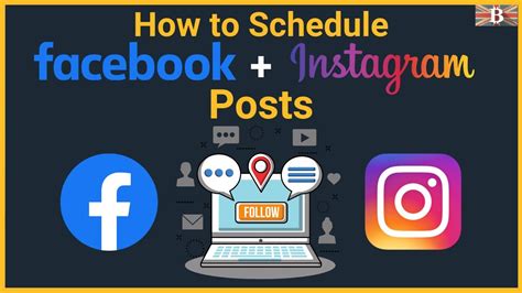 How To Schedule Facebook Instagram Posts Simultaneously For Free