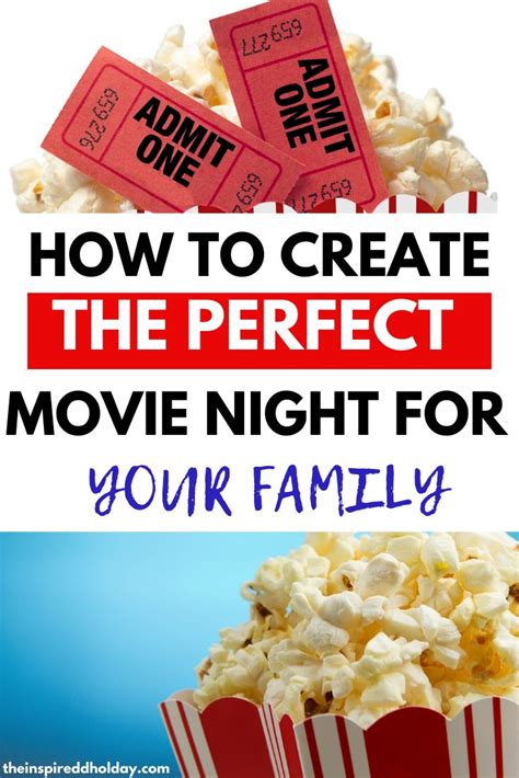 How To Set Up A Perfect Movie Night With Family Perfect Movie Night