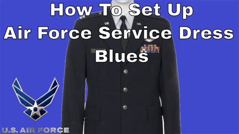 How To Set Up Air Force Service Dress Blues Uniform Youtube How To Set Up Air Force Service Dress Blues Uniform Youtube