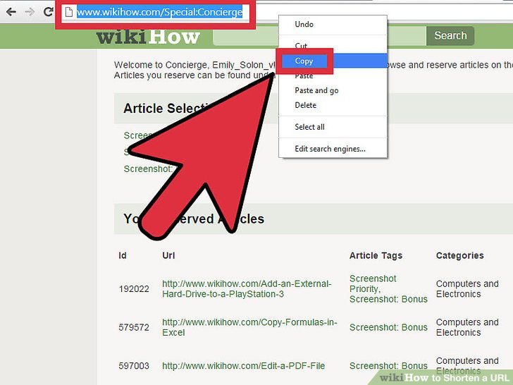 How To Shorten A Url 6 Steps With Pictures Wikihow