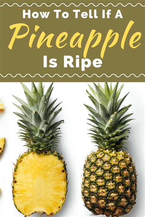 How To Tell If A Pineapple Is Ripe 4 Simple Ways