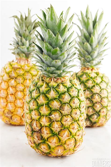 How To Tell If A Pineapple Is Ripe Family Dinners