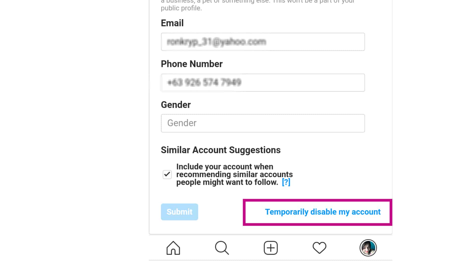 How To Temporarily Disable My Instagram Account Techcult How To Temporarily Disable My Instagram Account Techcult