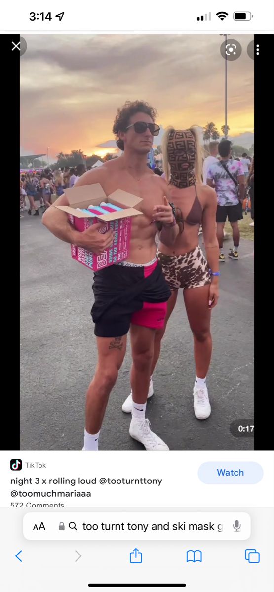 I Found Too Turnt Tony S Ski Mask Girl Wait For Part 2 Youtube