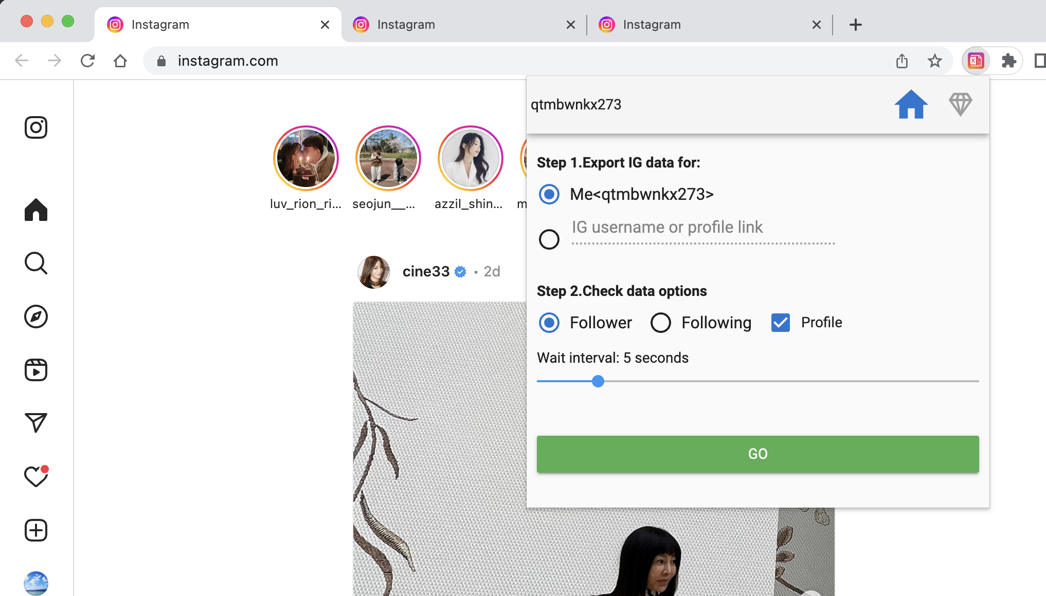 Ig Follower Increase Ig Follower Increase