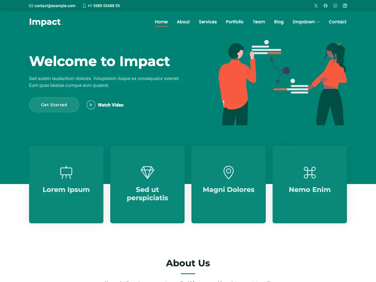 Impact Bootstrap Business Website Template Bootstrapmade Impact Bootstrap Business Website Template Bootstrapmade