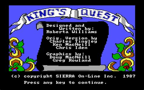 Indie Retro News King Amp 39 S Quest The First Graphic Adventure Ever Made Indie Retro News King Amp 39 S Quest The First Graphic Adventure Ever Made