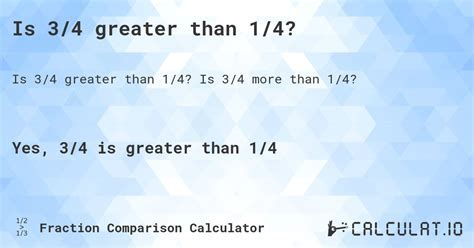 3 Quick Ways to Compare Fractions