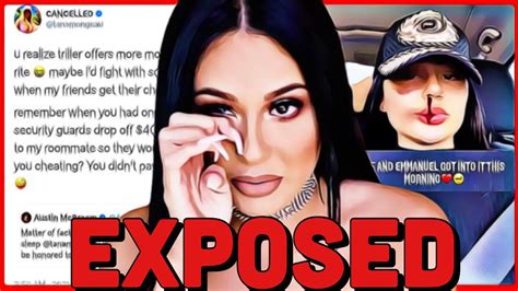 Jenny 69 Called Out For This Disturbing Austinmcbroom Caught Cheating Jenny 69 Called Out For This Disturbing Austinmcbroom Caught Cheating