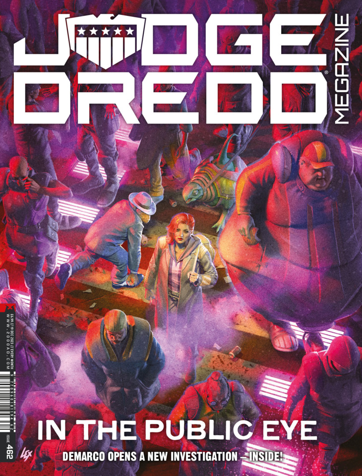 Judge Dredd Megazine Revamped 2000Ad Surges On Downthetubes Net Judge Dredd Megazine Revamped 2000Ad Surges On Downthetubes Net