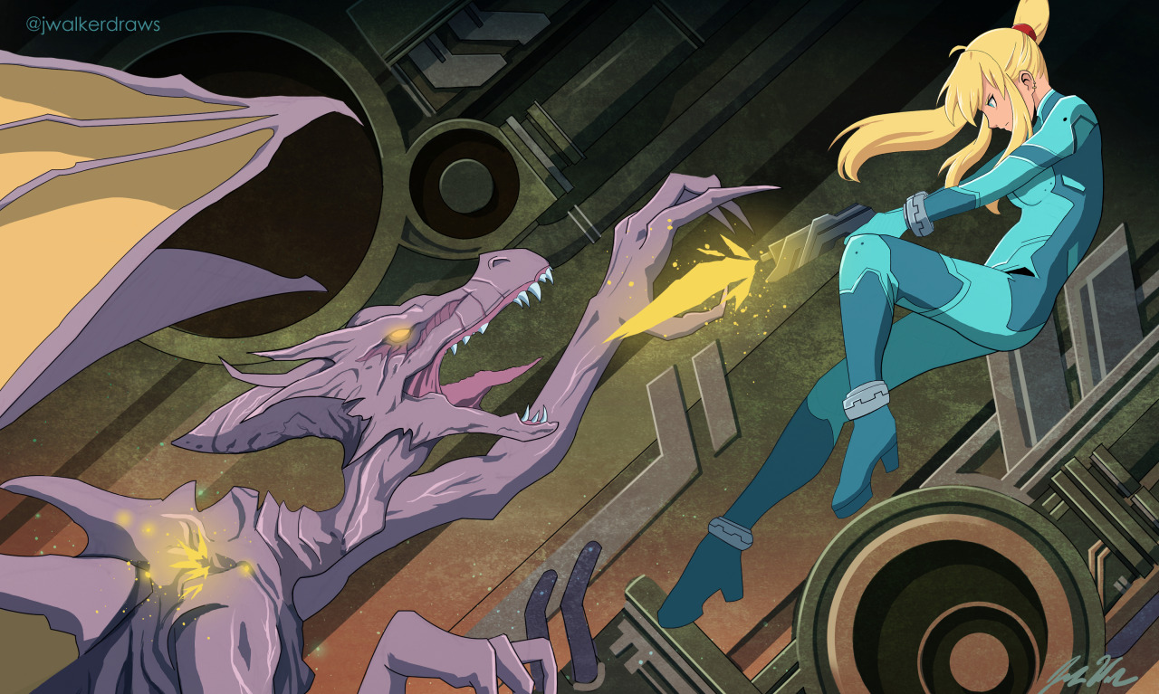 Jwalkerdraws Samus Vs Ridley I Wanted To Challenge Myself Jwalkerdraws Samus Vs Ridley I Wanted To Challenge Myself