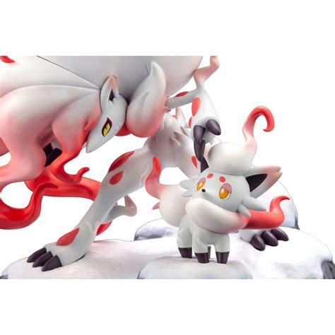 Kotobukiya Hisuian Zorua Hisuian Zoroark Figure Pok Mon Center Uk Kotobukiya Hisuian Zorua Hisuian Zoroark Figure Pok Mon Center Uk