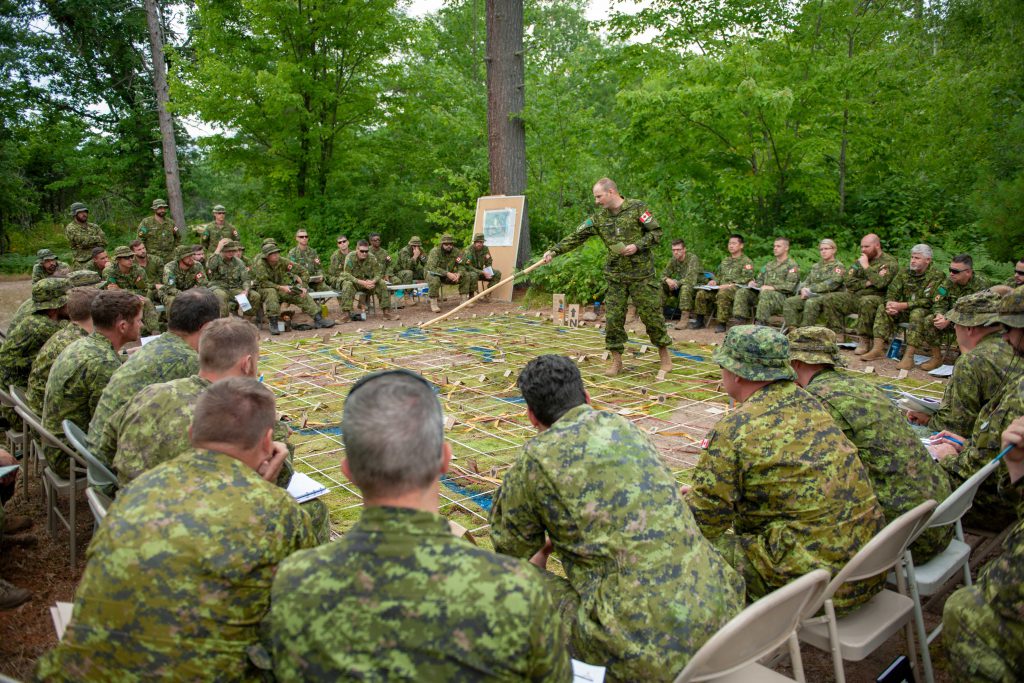Layout Of Training Ranges At Canadian Forces Base Cfb Petawawa Layout Of Training Ranges At Canadian Forces Base Cfb Petawawa