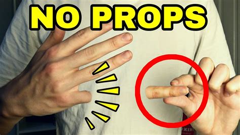 Learn 10 Propless Magic Tricks Tutorial Youtube Learn 10 Propless Magic Tricks Tutorial Youtube
