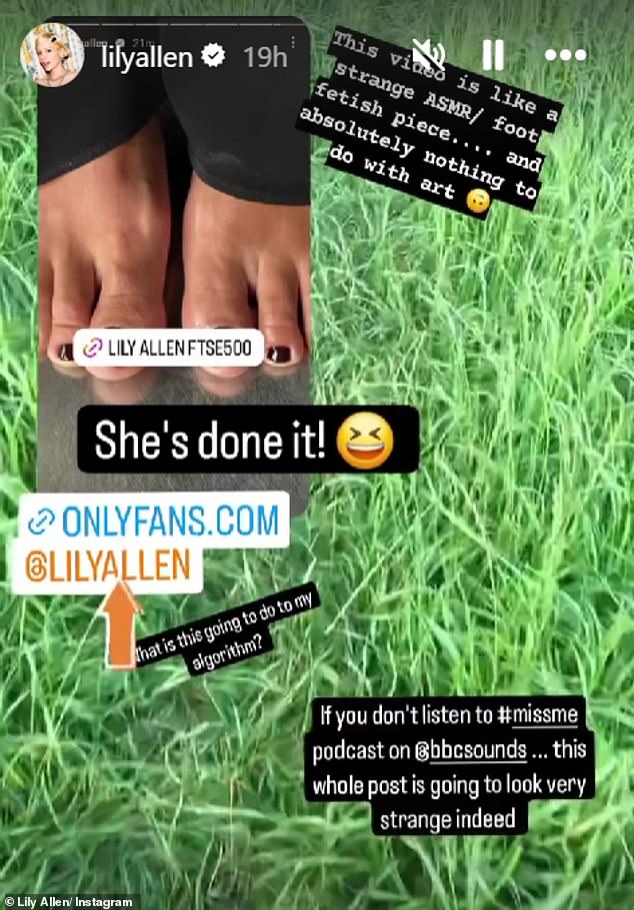 Lily Allen Ujawnia Dziwaczne Pro By Kt Re Otrzymywa A Od Czasu Lily Allen Ujawnia Dziwaczne Pro By Kt Re Otrzymywa A Od Czasu