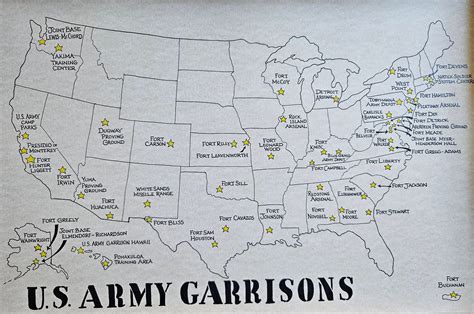 List Of Us Army Bases