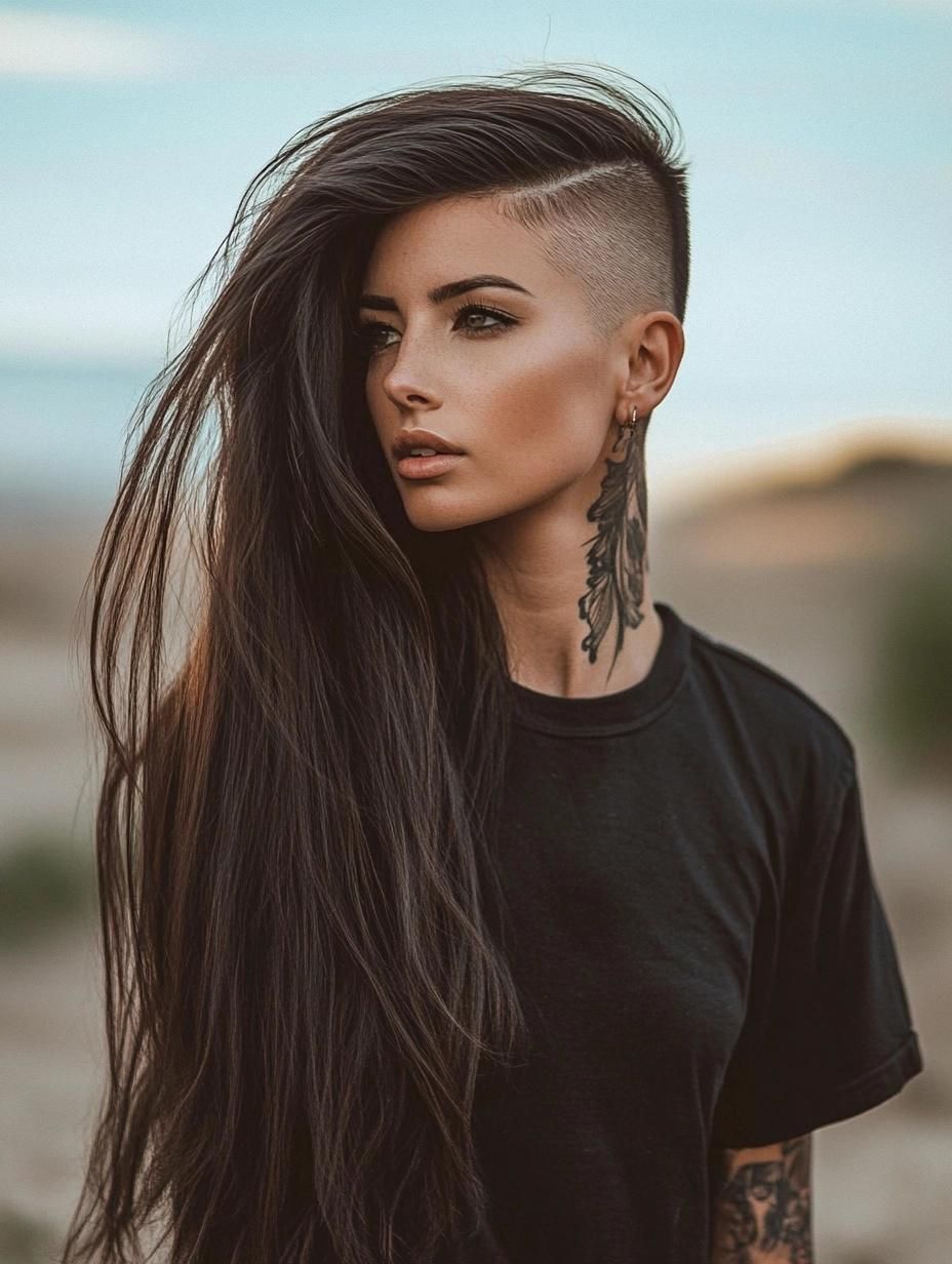 Long Hair With Shaved Sides The Ultimate Guide To Edgy And Elegant Long Hair With Shaved Sides The Ultimate Guide To Edgy And Elegant