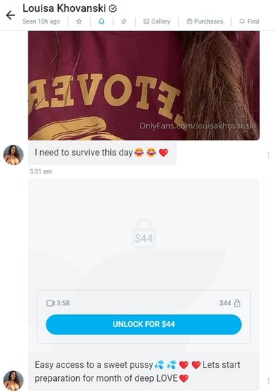 Louisakhovanski Louisa Khovanski Louisakhovanski Nude Onlyfans Louisakhovanski Louisa Khovanski Louisakhovanski Nude Onlyfans