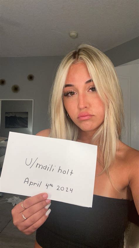 Mailiholtx Onlyfans Leak