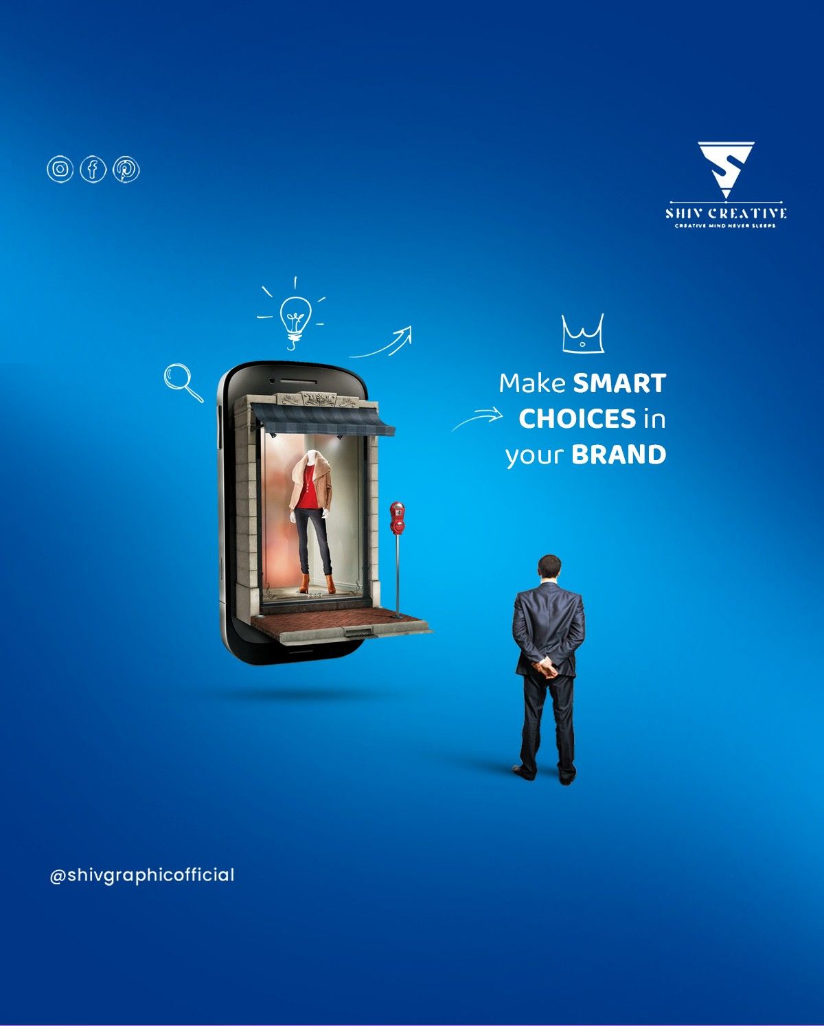 Make Smart Choice In Your Brand Social Media Creative Business Post Make Smart Choice In Your Brand Social Media Creative Business Post