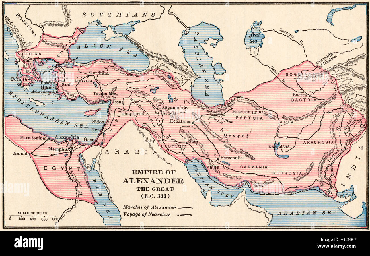 Map Of Alexander The Greats Empire In The Modern Day Vrogue Co