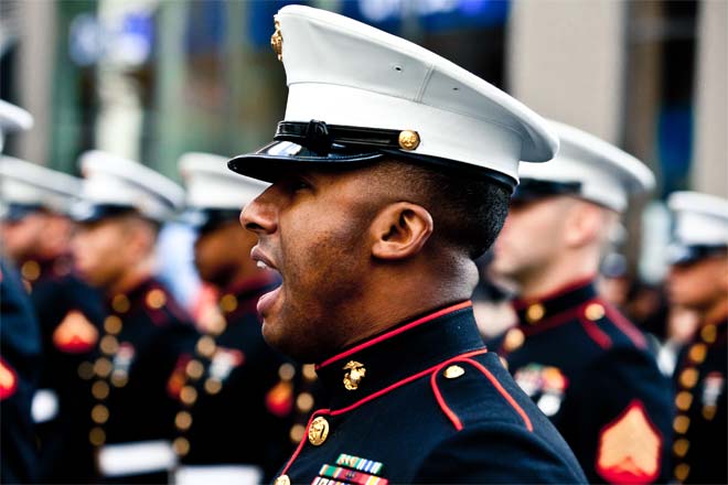 Marines Uniform Vs Army Uniform