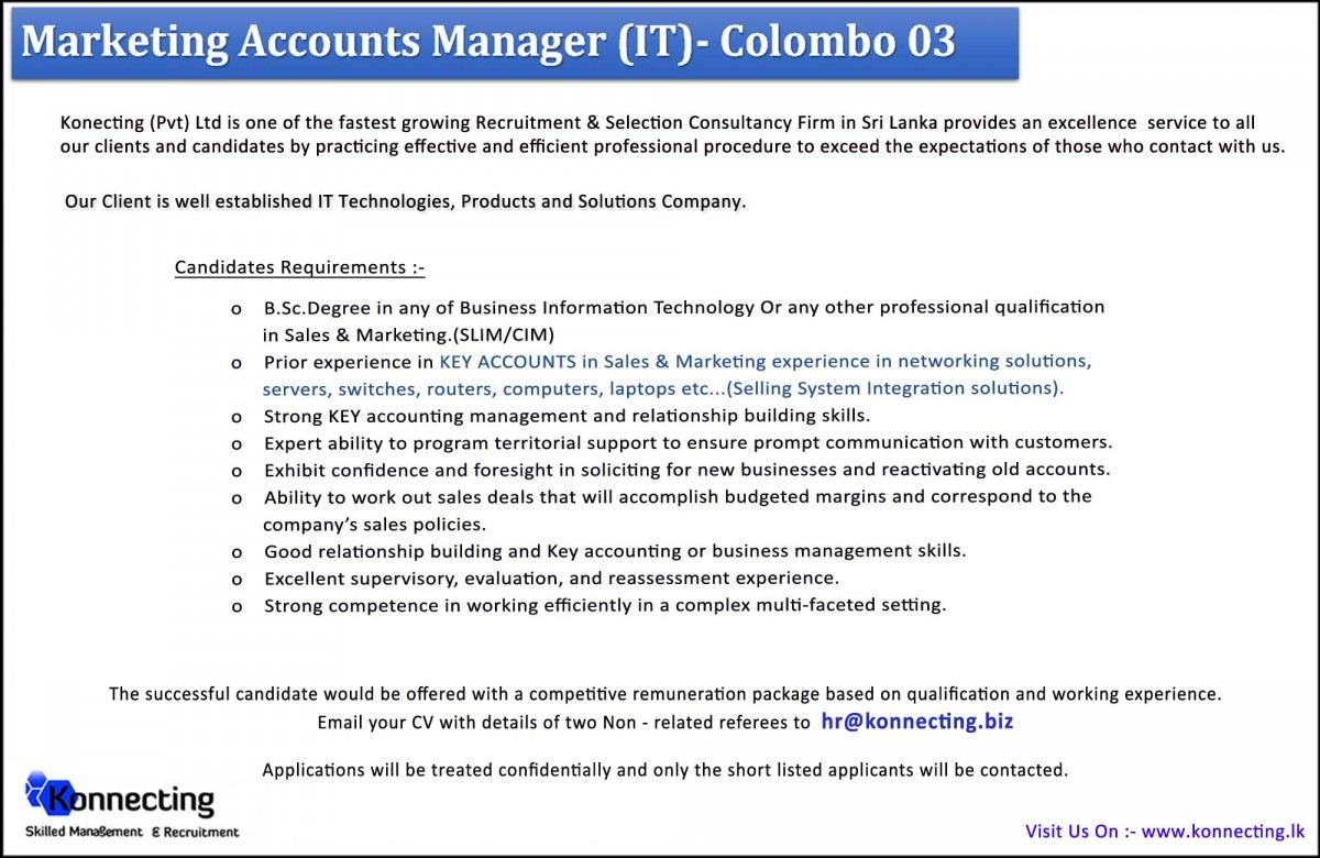 Marketing Accounts
