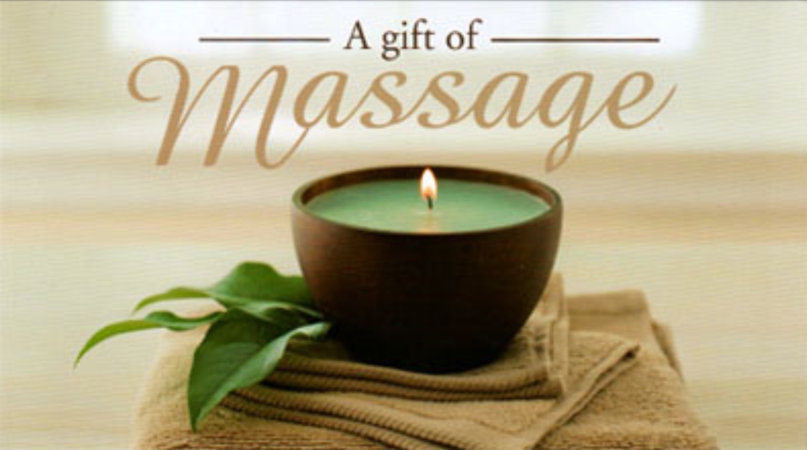 Massage Gift Certificates Near Me
