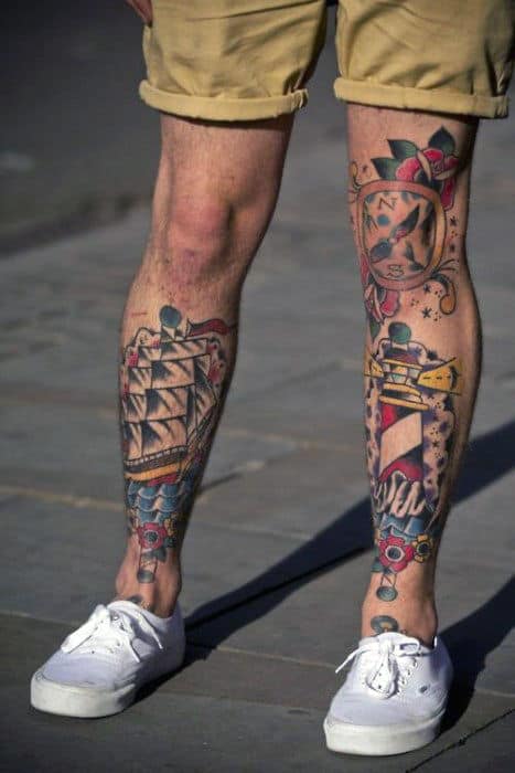 4 Ways to Rock Full Leg Tattoos
