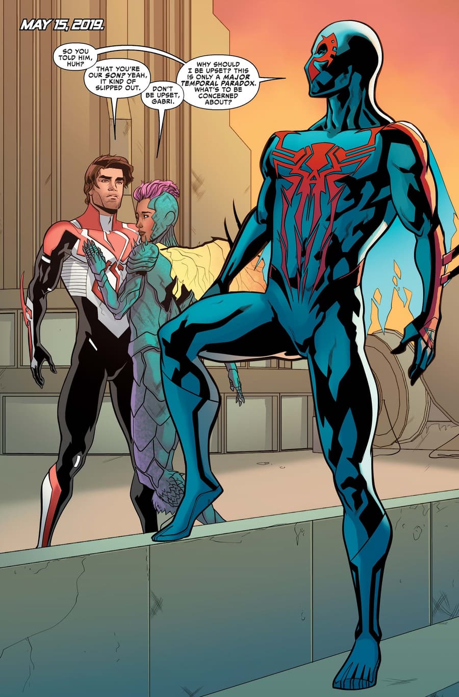 Miguel O Hara Spider Man And Lyla Marvel And 3 More Drawn By Miguel O Hara Spider Man And Lyla Marvel And 3 More Drawn By