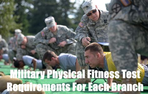 Military Physical Test Requirements For Each Branch In 2023 Military Physical Test Requirements For Each Branch In 2023