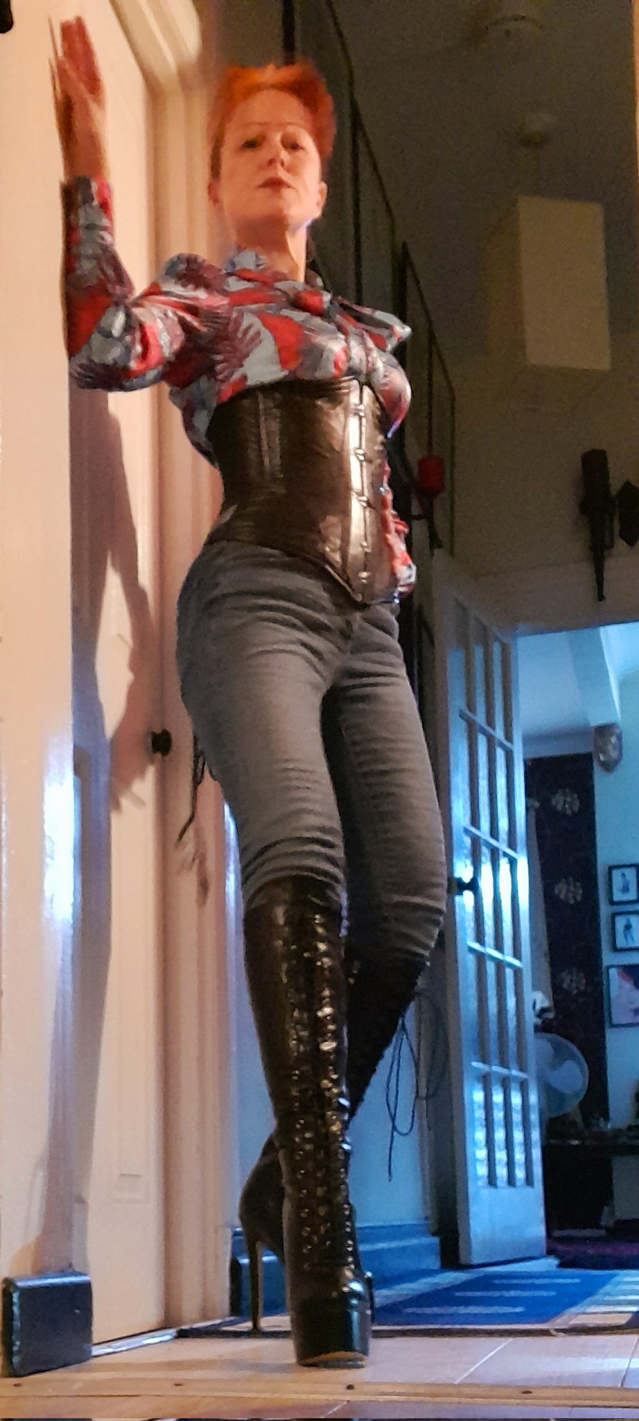 Miss Kitty Bliss On Twitter It S A Boots And Corset Type Day Here