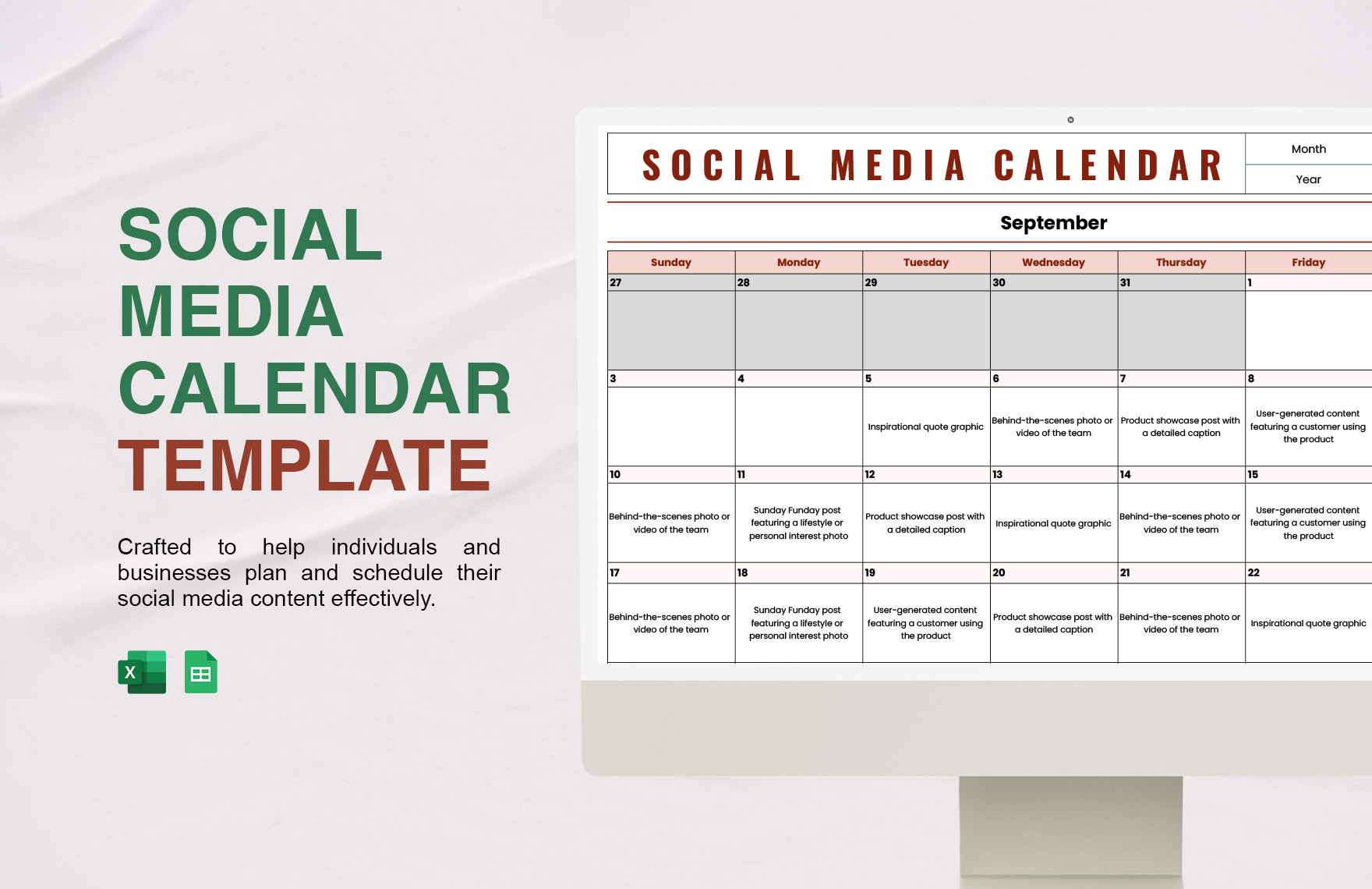Modern Social Media Calendar Template By Clickup Modern Social Media Calendar Template By Clickup