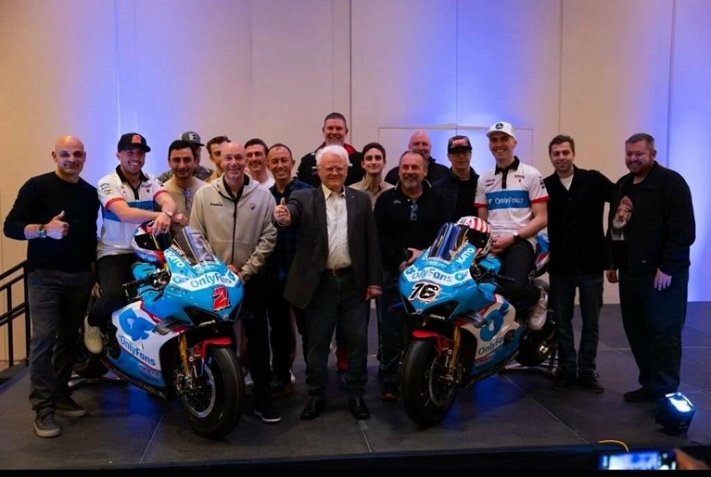 Motoamerica Onlyfans Racing Warhorse Ducati Team Unveiled At Mount