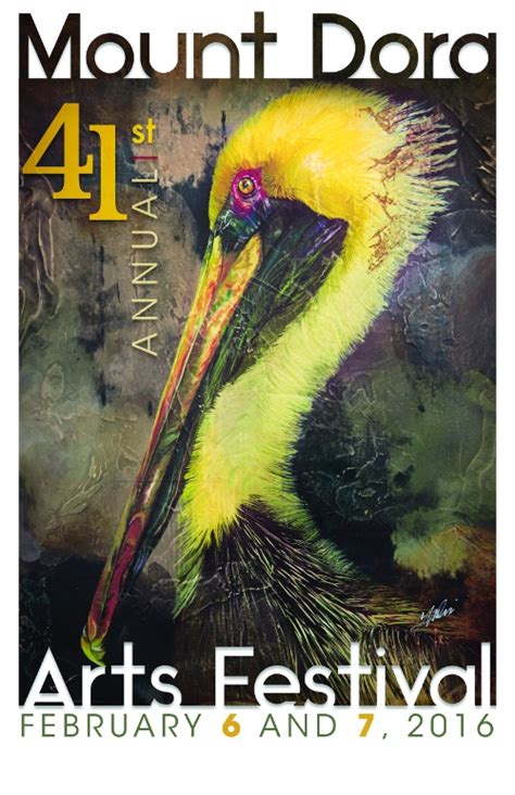 Mt Dora Art Festival Poster Unveiled Mount Dora Buzz