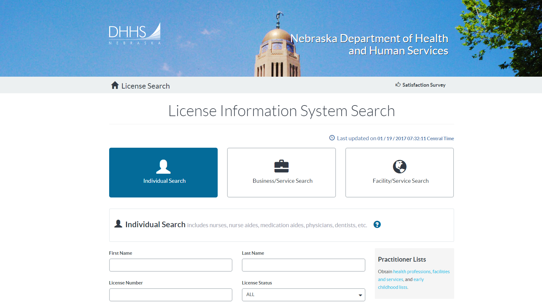 Nebraska Md License Verification