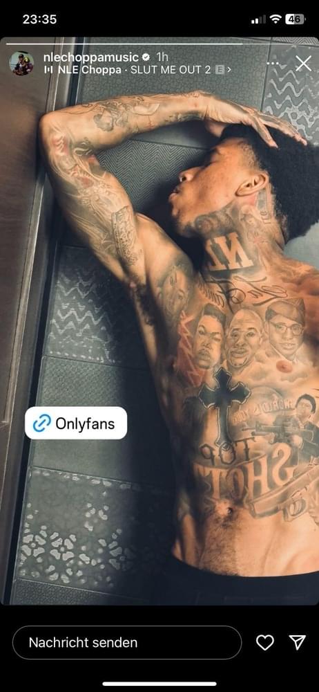 Nle Choppa Opens Onlyfans Account Genius Nle Choppa Opens Onlyfans Account Genius